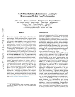 MedGRPO: Multi-Task Reinforcement Learning for Heterogeneous Medical Video Understanding