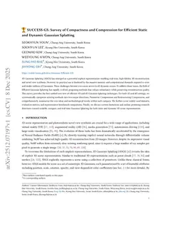 SUCCESS-GS: Survey of Compactness and Compression for Efficient Static and Dynamic Gaussian Splatting