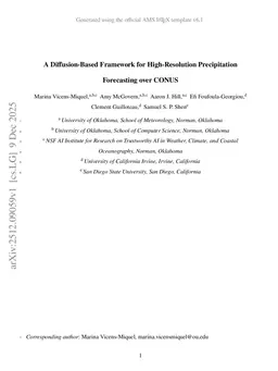 A Diffusion-Based Framework for High-Resolution Precipitation Forecasting over CONUS