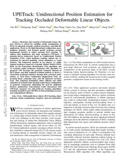 UPETrack: Unidirectional Position Estimation for Tracking Occluded Deformable Linear Objects