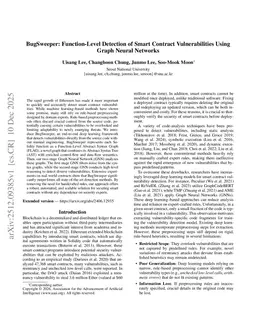 BugSweeper: Function-Level Detection of Smart Contract Vulnerabilities Using Graph Neural Networks