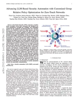 Advancing LLM-Based Security Automation with Customized Group Relative Policy Optimization for Zero-Touch Networks