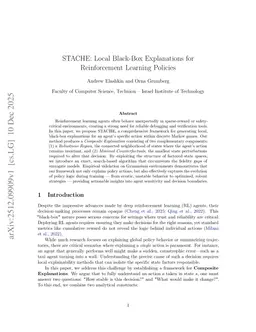 STACHE: Local Black-Box Explanations for Reinforcement Learning Policies