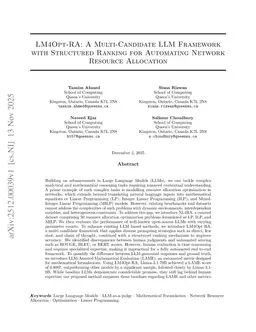 LM4Opt-RA: A Multi-Candidate LLM Framework with Structured Ranking for Automating Network Resource Allocation