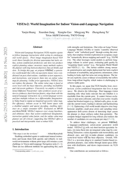 VISTAv2: World Imagination for Indoor Vision-and-Language Navigation