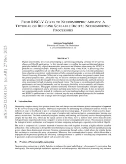From RISC-V Cores to Neuromorphic Arrays: A Tutorial on Building Scalable Digital Neuromorphic Processors
