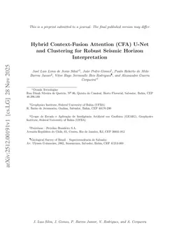 Hybrid Context-Fusion Attention (CFA) U-Net and Clustering for Robust Seismic Horizon Interpretation