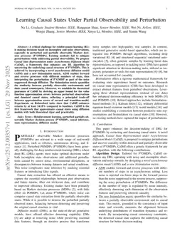 Learning Causal States Under Partial Observability and Perturbation