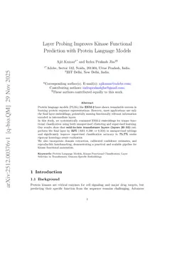 Layer Probing Improves Kinase Functional Prediction with Protein Language Models
