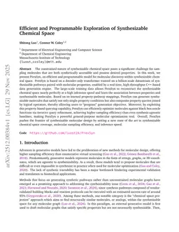 Efficient and Programmable Exploration of Synthesizable Chemical Space