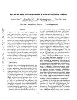 Low-Bitrate Video Compression through Semantic-Conditioned Diffusion