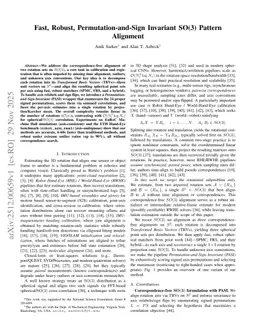 Fast, Robust, Permutation-and-Sign Invariant SO(3) Pattern Alignment