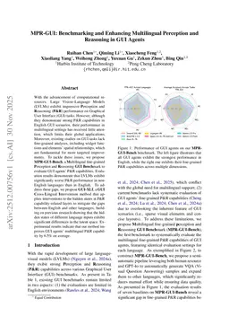 MPR-GUI: Benchmarking and Enhancing Multilingual Perception and Reasoning in GUI Agents