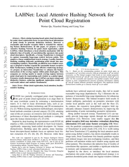 LAHNet: Local Attentive Hashing Network for Point Cloud Registration