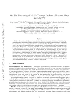 On The Finetuning of MLIPs Through the Lens of Iterated Maps With BPTT