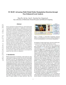 M4-BLIP: Advancing Multi-Modal Media Manipulation Detection through Face-Enhanced Local Analysis