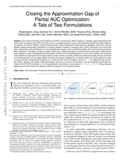 Closing the Approximation Gap of Partial AUC Optimization: A Tale of Two Formulations