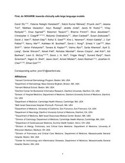 First, do NOHARM: towards clinically safe large language models
