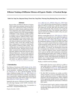 Efficient Training of Diffusion Mixture-of-Experts Models: A Practical Recipe