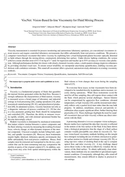ViscNet: Vision-Based In-line Viscometry for Fluid Mixing Process
