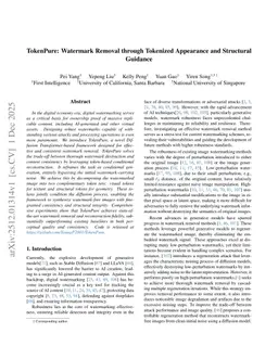 TokenPure: Watermark Removal through Tokenized Appearance and Structural Guidance