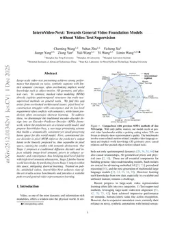 InternVideo-Next: Towards General Video Foundation Models without Video-Text Supervision