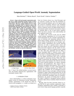 Language-Guided Open-World Anomaly Segmentation