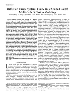 Diffusion Fuzzy System: Fuzzy Rule Guided Latent Multi-Path Diffusion Modeling