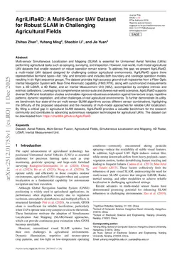 AgriLiRa4D: A Multi-Sensor UAV Dataset for Robust SLAM in Challenging Agricultural Fields