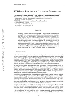 SVRG and Beyond via Posterior Correction