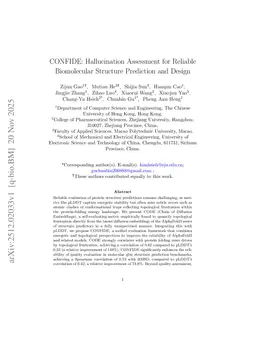 CONFIDE: Hallucination Assessment for Reliable Biomolecular Structure Prediction and Design
