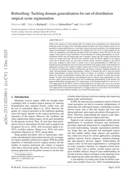 RobustSurg: Tackling domain generalisation for out-of-distribution surgical scene segmentation