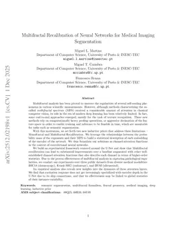 Multifractal Recalibration of Neural Networks for Medical Imaging Segmentation