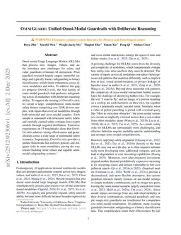 OmniGuard: Unified Omni-Modal Guardrails with Deliberate Reasoning