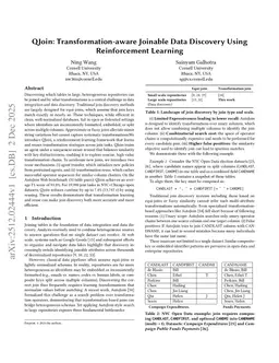 QJoin: Transformation-aware Joinable Data Discovery Using Reinforcement Learning