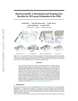 HouseLayout3D: A Benchmark and Training-Free Baseline for 3D Layout Estimation in the Wild