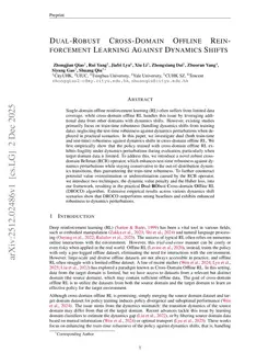 Dual-Robust Cross-Domain Offline Reinforcement Learning Against Dynamics Shifts