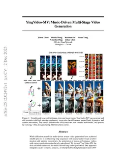 YingVideo-MV: Music-Driven Multi-Stage Video Generation