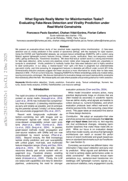 From Veracity to Diffusion: Adressing Operational Challenges in Moving From Fake-News Detection to Information Disorders