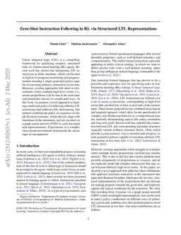 Zero-Shot Instruction Following in RL via Structured LTL Representations