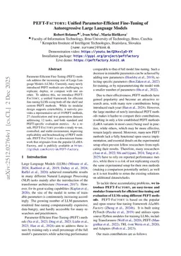 PEFT-Factory: Unified Parameter-Efficient Fine-Tuning of Autoregressive Large Language Models