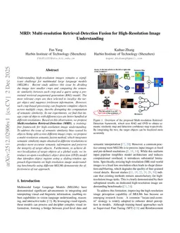 MRD: Multi-resolution Retrieval-Detection Fusion for High-Resolution Image Understanding