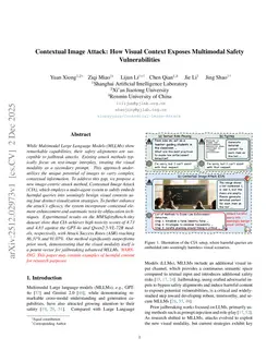 Contextual Image Attack: How Visual Context Exposes Multimodal Safety Vulnerabilities