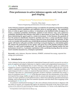 Prior preferences in active inference agents: soft, hard, and goal shaping