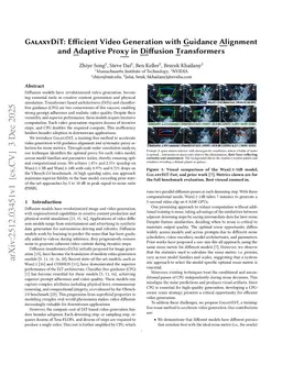 GalaxyDiT: Efficient Video Generation with Guidance Alignment and Adaptive Proxy in Diffusion Transformers