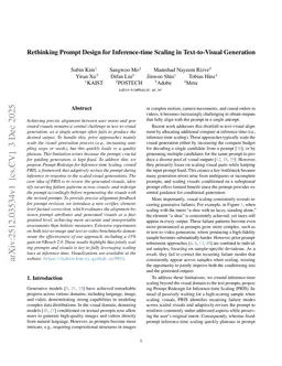 Rethinking Prompt Design for Inference-time Scaling in Text-to-Visual Generation
