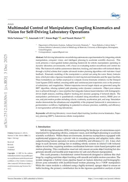 Multimodal Control of Manipulators: Coupling Kinematics and Vision for Self-Driving Laboratory Operations