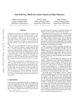 Out-of-the-box: Black-box Causal Attacks on Object Detectors
