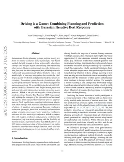 Driving is a Game: Combining Planning and Prediction with Bayesian Iterative Best Response