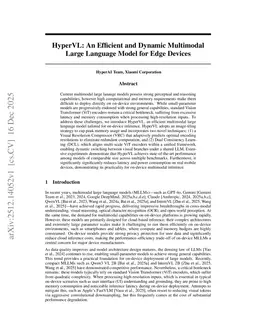 HyperVL: An Efficient and Dynamic Multimodal Large Language Model for Edge Devices